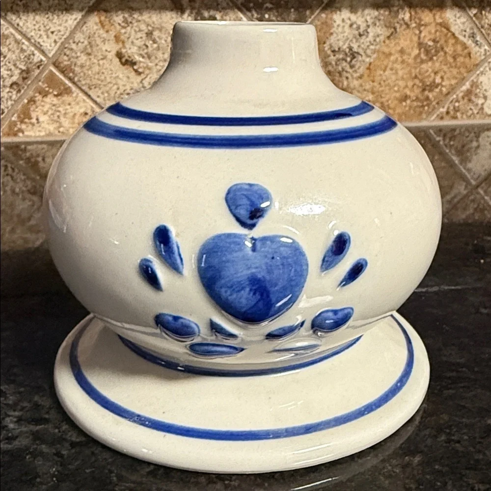 Blue and White Ceramic oil lamp base